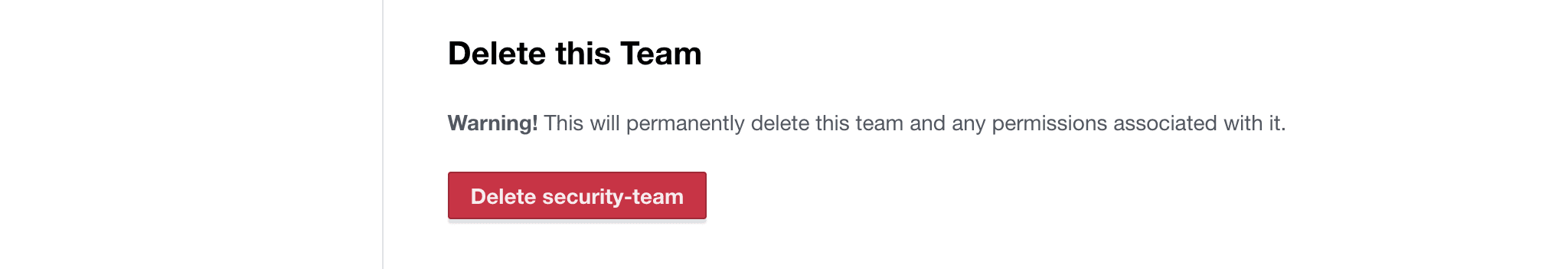 Delete security-team